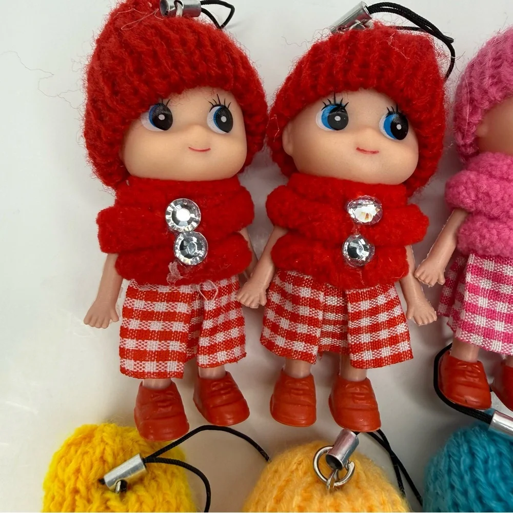 Cute Ddung Doll Cell Phone Backpack Pendant Key Chain PartyGift Small Mihuwa 8